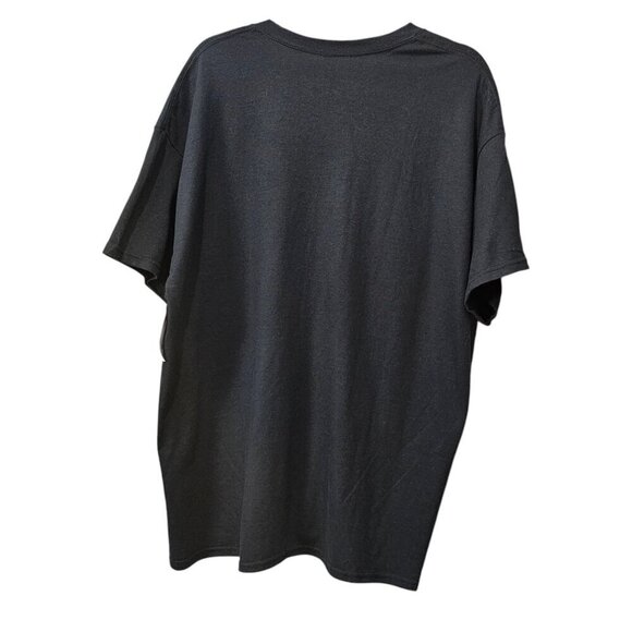 Van Halen New Men's #84 Racing Short Sleeve Black Graphic T-Shirt - Picture 5 of 6